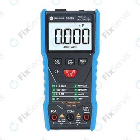 Sunshine DT-19N - Mini Smart Digitálny Multimeter