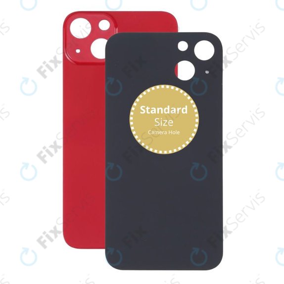 Apple iPhone 13 - Sklo Zadného Housingu (Red)