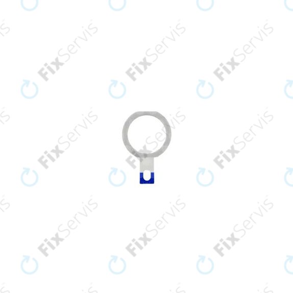 Apple iPad Air - Plastový Krúžok Tlačidla Domov (White)