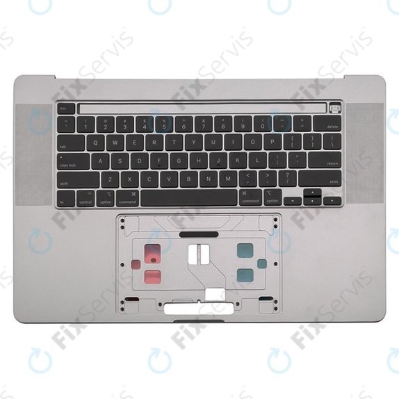 Apple MacBook Pro 16" A2141 (2019) - Horný Rám Klávesnice + Klávesnica UK (Space Gray)
