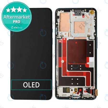 OnePlus 9 - LCD Displej + Dotykové Sklo + Rám (Arctic Sky) OLED