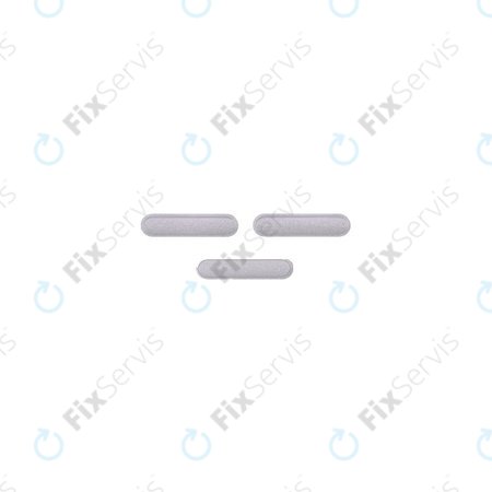 Apple iPad Mini 5 - Bočné Tlačidlá (Silver)