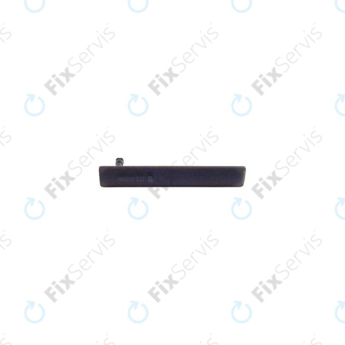Sony Xperia Z3 Compact D5803 - Krytka Nabíjacieho Konektora (Black)
