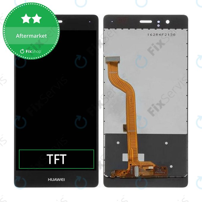 Huawei P9 - LCD Displej + Dotykové Sklo (Black) TFT