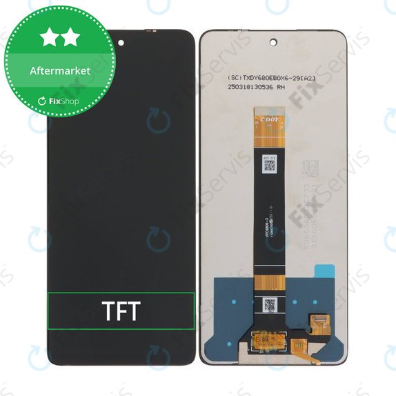 TCL 50 NxtPaper, 50 Pro NxtPaper - LCD Displej + Dotykové Sklo TFT