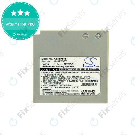 Batéria pre Samsung VP-MX10, 20, 850mAh, Li-Ion, 7.4V, IA-BP85ST, HQ
