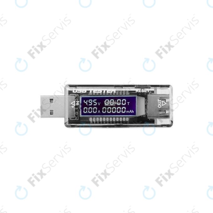 Phonefix KWS-V21 - USB Tester Nabíjania pre Smartphony (OUT)