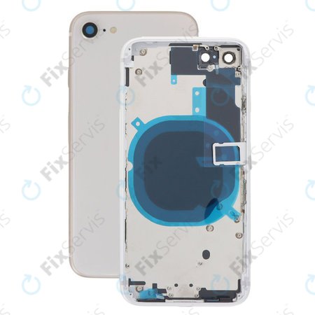 Apple iPhone SE (3rd Gen 2022) - Zadný Housing (Starlight)