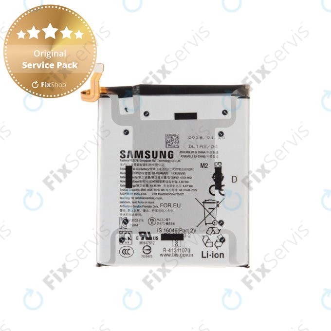 Batéria pre Samsung S26+, EB-BS946ABE, GH82-39124A, Genuine Service Pack