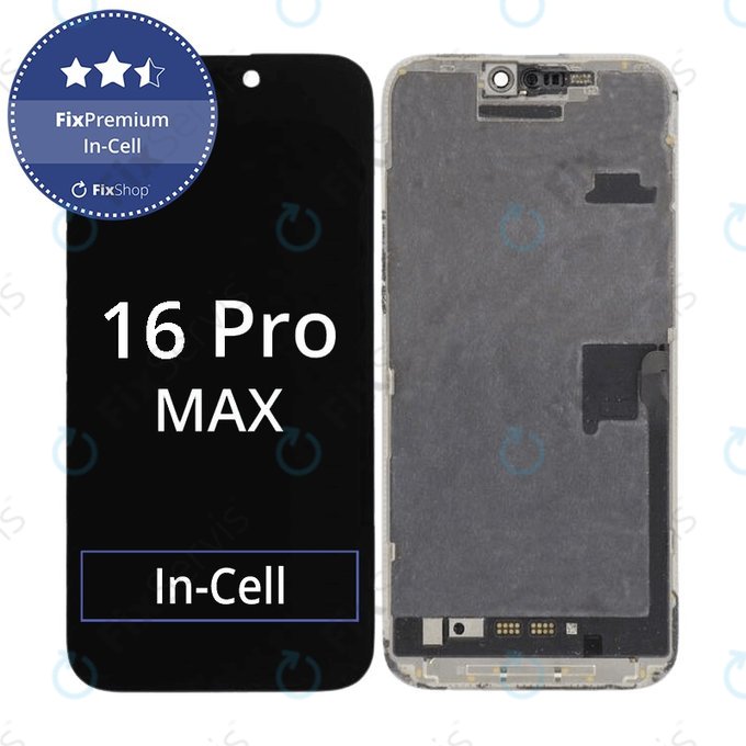 Apple iPhone 16 Pro Max - LCD Displej + Dotykové Sklo + Rám In-Cell FixPremium