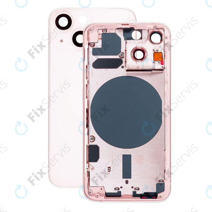 Apple iPhone 13 Mini - Zadný Housing (Pink)