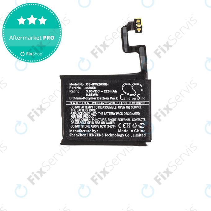 Apple Watch 4 40mm - Batéria A2058 220mAh HQ