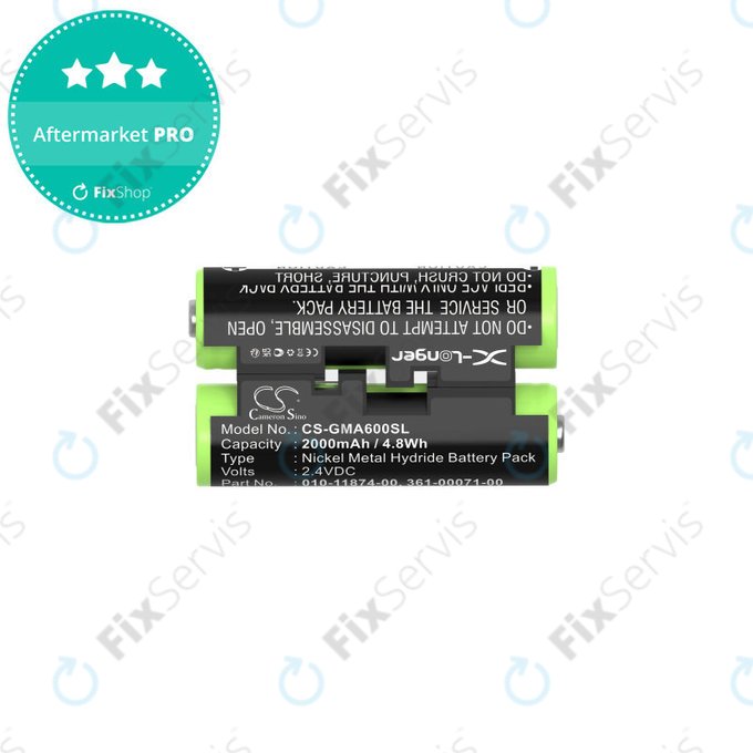 Batéria pre Garmin Oregon 600, 650, Astro 320, 430 Striker 4, 2000mAh, Ni-MH, 2.4V, 010-11874-00, HQ