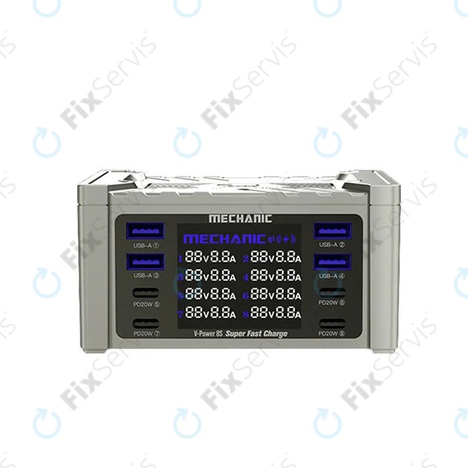 Mechanic V-Power 8S - Servisná Nabíjacia Stanica