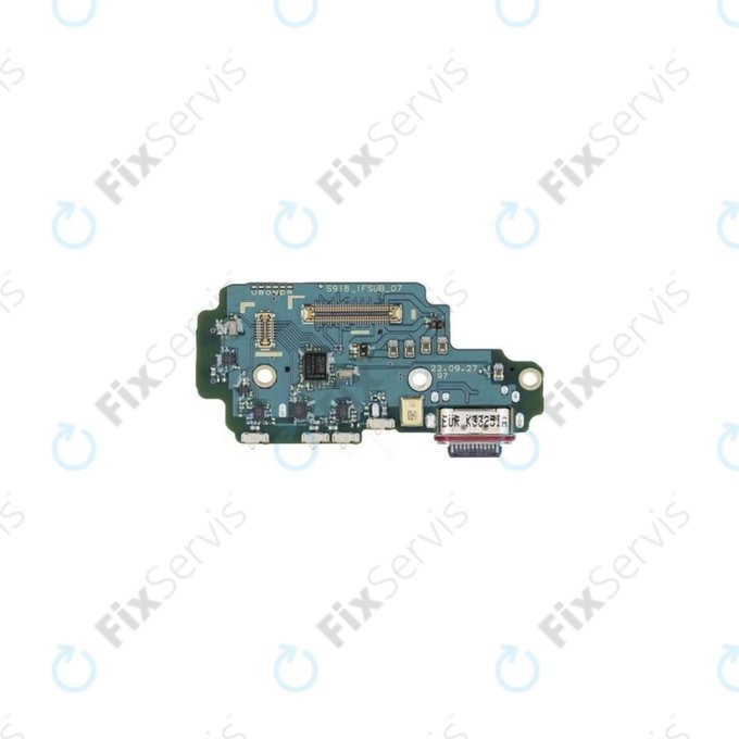 Samsung Galaxy S23 Ultra S918B - Nabíjací Konektor PCB Doska - GH96-15621A Genuine Service Pack