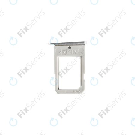 Samsung Galaxy S6 Edge G925F - SIM Slot (White Pearl) - GH98-35872B Genuine Service Pack