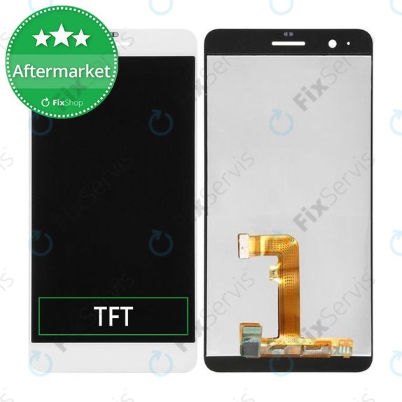 Huawei Honor 6 Plus - LCD Displej + Dotykové Sklo (White) TFT