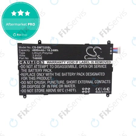 Batéria pre Samsung Galaxy Tab Pro 8.4, 4800mAh, Li-Pol, 3.8V, T4800E, HQ