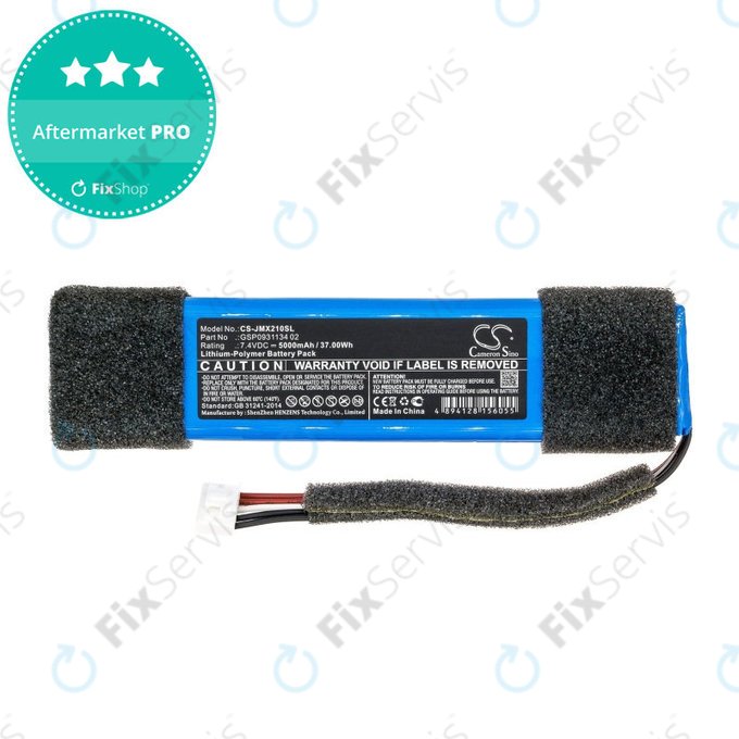 Batéria pre JBL Xtreme Splashproof, 5000mAh, Li-Pol, 7.4V, GSP0931134 02, HQ