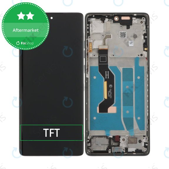 Motorola Moto G85 5G XT2427-3 - LCD Displej + Dotykové Sklo + Rám (Urban Grey) TFT