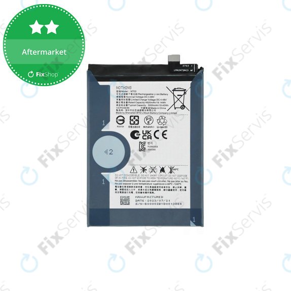 Nothing CMF Phone 1, Phone (2a) Plus - Batéria NT03 5000mAh