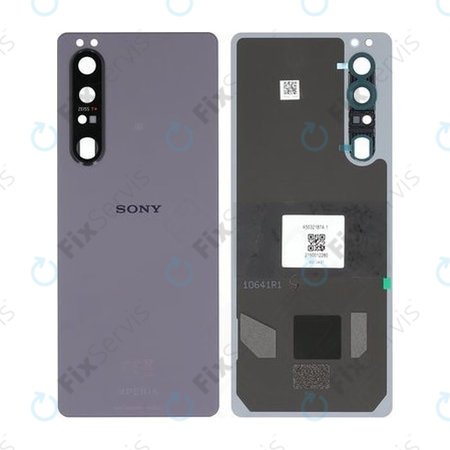 Sony Xperia 1 III - Batériový Kryt (Puple) - A5032187A Genuine Service Pack