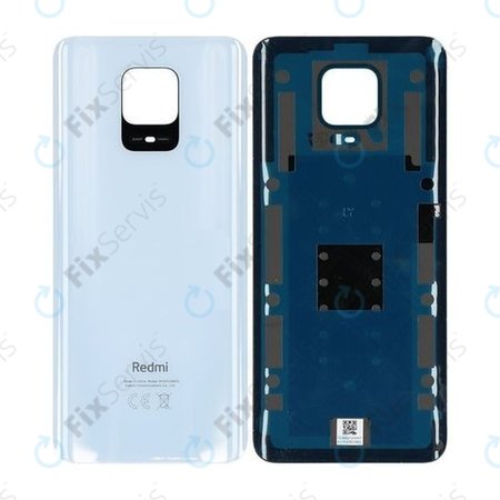 Xiaomi Redmi Note 9 Pro - Batériový Kryt (Glacier White) - 55050000751Q Genuine Service Pack