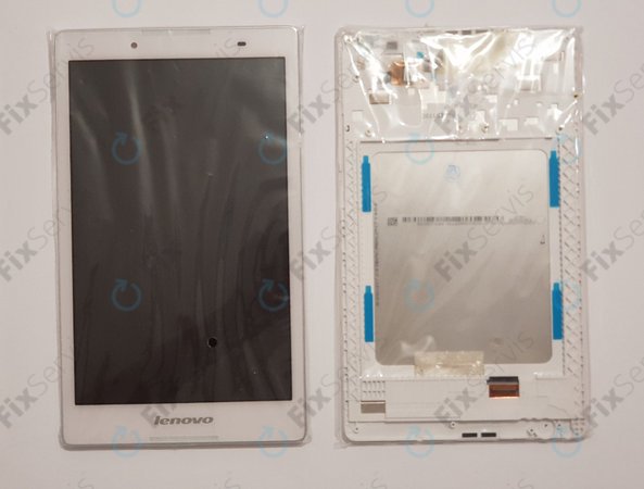 Lenovo TAB 2 A8-50 - LCD Displej + Dotykové Sklo + Rám (Biela) - 5D68C02330