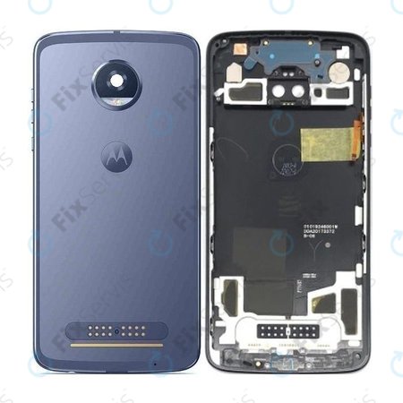 Motorola Moto Z2 Play XT1710-09 - Batériový Kryt (Blue/Silver)