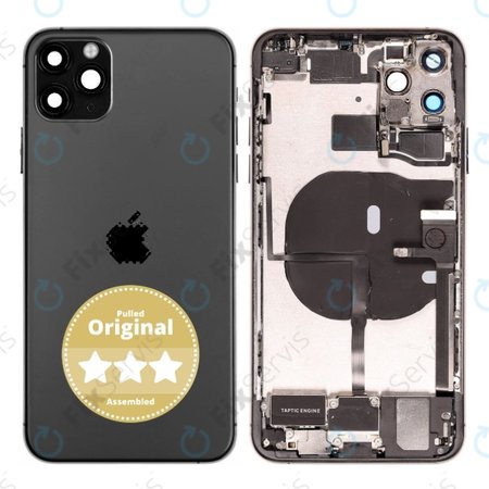 Apple iPhone 11 Pro Max - Zadný Housing (Space Gray) Pulled