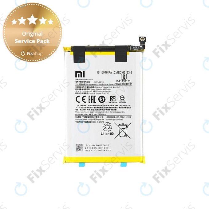 Xiaomi Redmi 9A, A1, A2 - Batéria BN56, BN5F 5000mAh - 46020000425D Genuine Service Pack