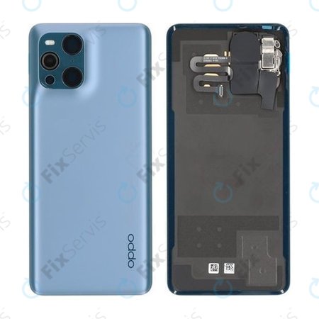 Oppo Find X3 Pro - Batériový Kryt (Blue) - 6561751 Genuine Service Pack