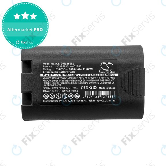 Batéria pre Dymo Labelmanager, Rhino, 1600mAh, Li-Ion, 7.4V, S0895840, HQ