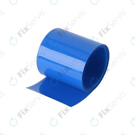 PVC Zmršťovacia Bužírka - 120mm x 1m (Modrá)