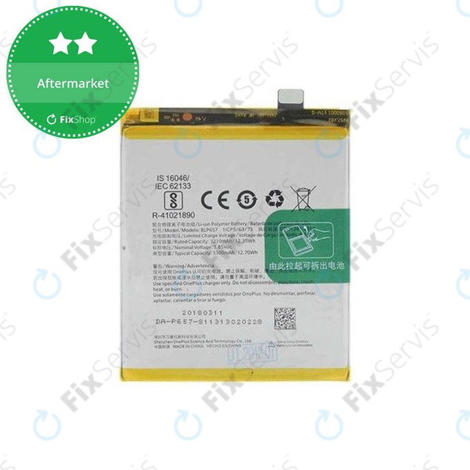 OnePlus 6 - Batéria BLP657 3300mAh