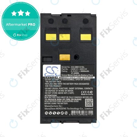 Batéria pre Leica 400, 3600mAh, Ni-MH, 6V, GEB121, HQ