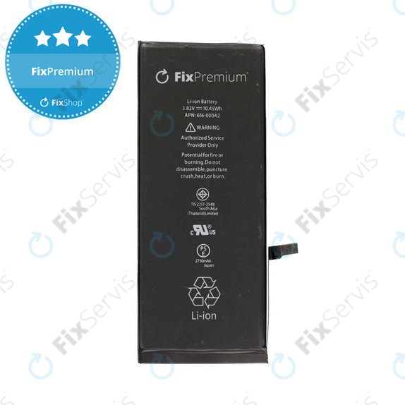 Batéria pre iPhone 6S Plus, 2750mAh, FixPremium