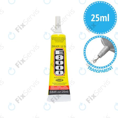 Adhesive Lepidlo E8000 - 25ml (Transparentná)