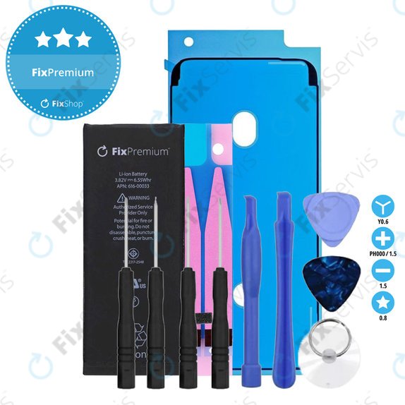 Batéria pre iPhone 6S, 1715mAh, Lepka (Adhesive), Náradie, FixPremium