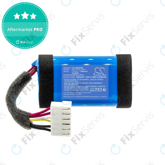 Batéria pre JBL Charge Essential 2, 7800mAh, Li-Ion, 3.6V, GSP-1S3P-CH40, HQ