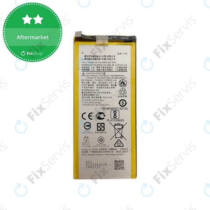 Motorola Moto G6 Plus XT1926 - Batéria JT40 3200mAh