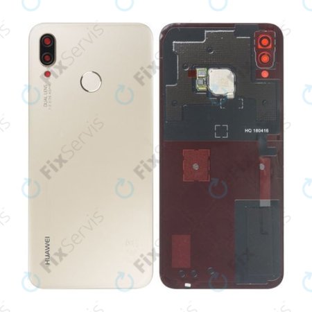 Huawei P20 Lite - Batériový Kryt (Platinum Gold) - 02351WTG Genuine Service Pack