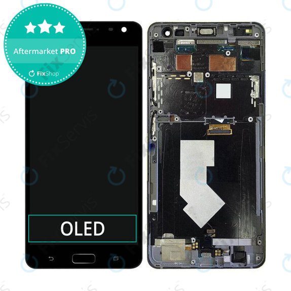 Asus Zenfone AR ZS571KL - LCD Displej + Dotykové Sklo + Rám (Black) OLED