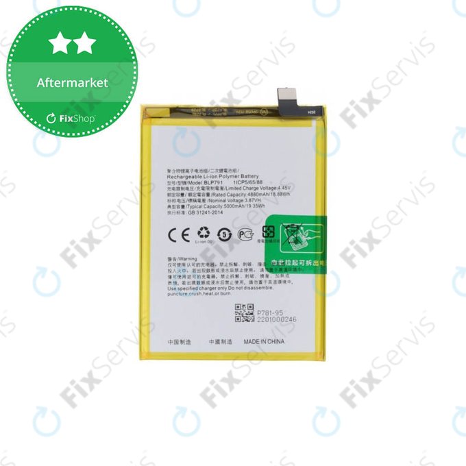 Oppo A72, A73 4G CPH2099 - Batéria BLP791 4000mAh
