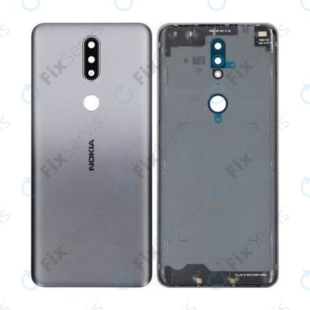 Nokia 2.4 - Batériový Kryt (Charcoal) - 712601017611 Genuine Service Pack