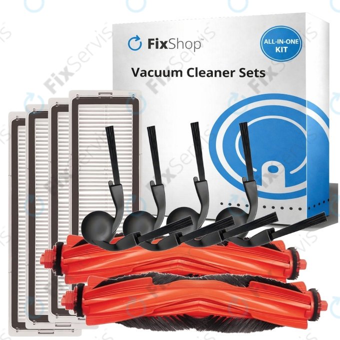 Sada náhradných dielov pre Xiaomi Robot Vacuum S40 (2x Hlavná kefa, 4x Filter, 4x Bočná kefa)