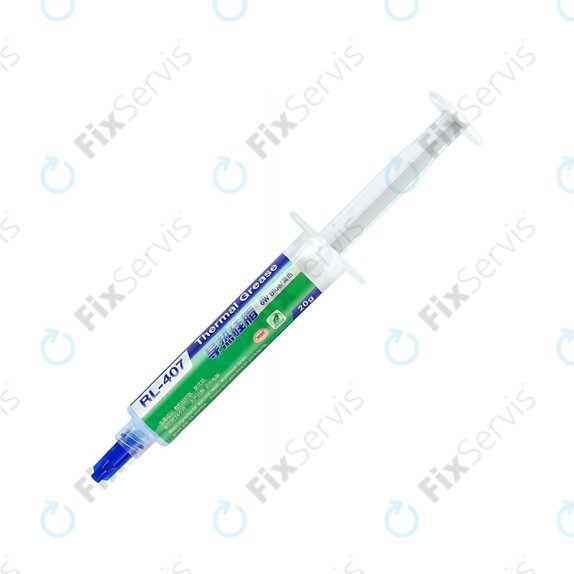 Silikónová teplovodivá pasta Relife RL-407, 6 W/mK, 20g, modrá