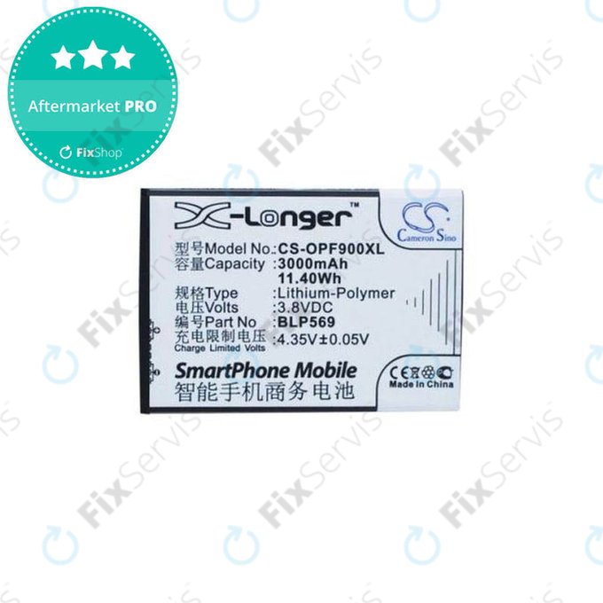 Oppo Find 7 - Batéria BLP569 3000mAh HQ