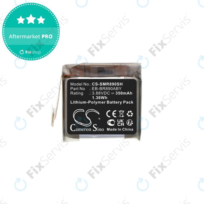 Batéria pre Samsung Galaxy Watch4 Classic 46 mm, 350mAh, Li-Pol, 3.88V, EB-BR890ABY, HQ