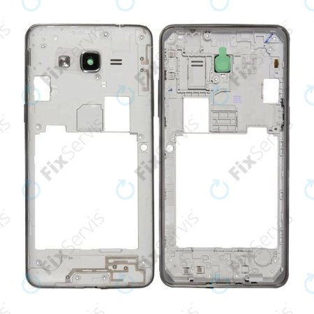 Samsung Galaxy Grand Prime 4G G531F - Stredný Rám (Gray) - GH98-37503B Genuine Service Pack